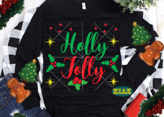 Merry Christmas tshirt designs template vector, Holly Jolly t shirt designs, Holly Jolly Svg, Merry Christmas Svg, Merry Christmas vector, Merry Christmas t shirt designs, Merry Christmas logo, Christmas Svg,