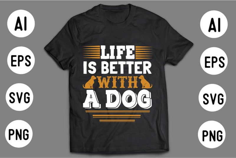 DOG T shirt Design Template - Buy t-shirt designs