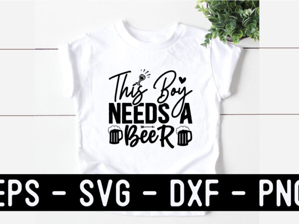 Beer svg t shirt design template