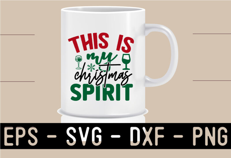 Christmas SVG Mug Design Bundle