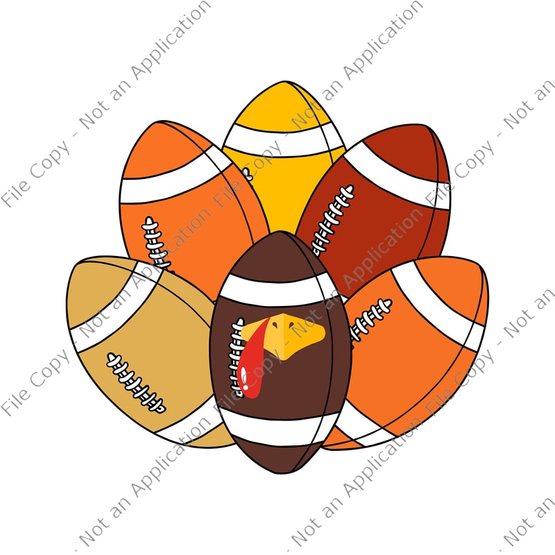 Thanksgiving SVG, Happy Thanksgiving Football Turkey Touchdowns Faith Family  SVG Cut File - WildSvg