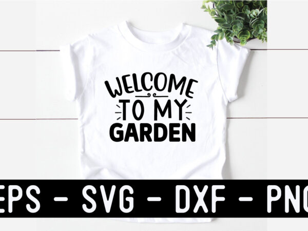 House plant svg t shirt design template