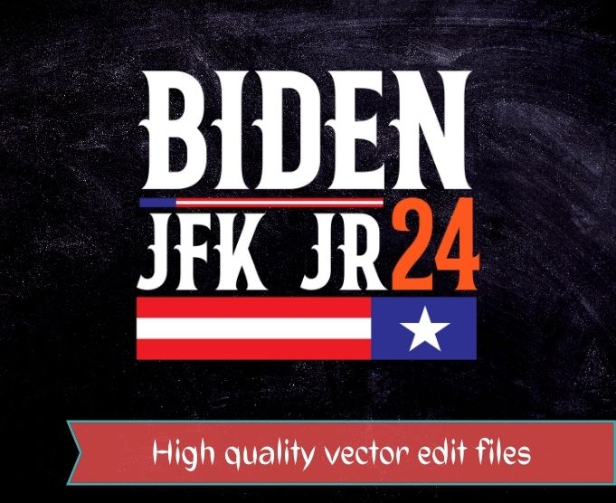 Biden JfkJr24 T-Shirt design svg, Holiday, Santa Joe Confused, President Joe Biden Owes Republican Gas Money, Politics Ugly