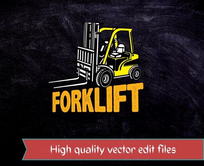 Boys’ Forklift Digger T-Shirt design svg, rocks,forklift, diggers,