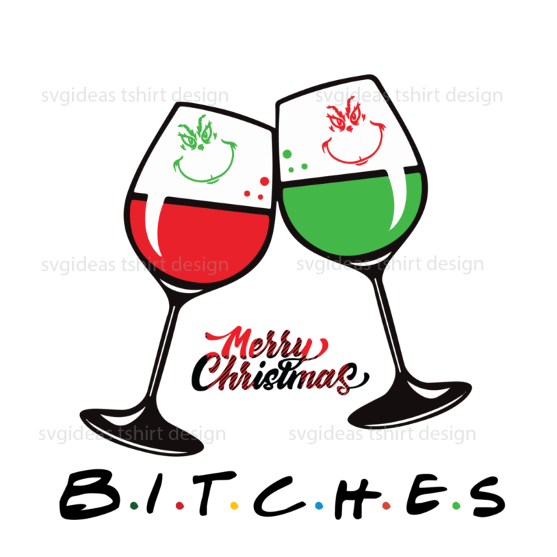 Funny Christmas Party decor Drinking team Xmas Graphic T shirt design Svg Cricut & Sublimation files instant download