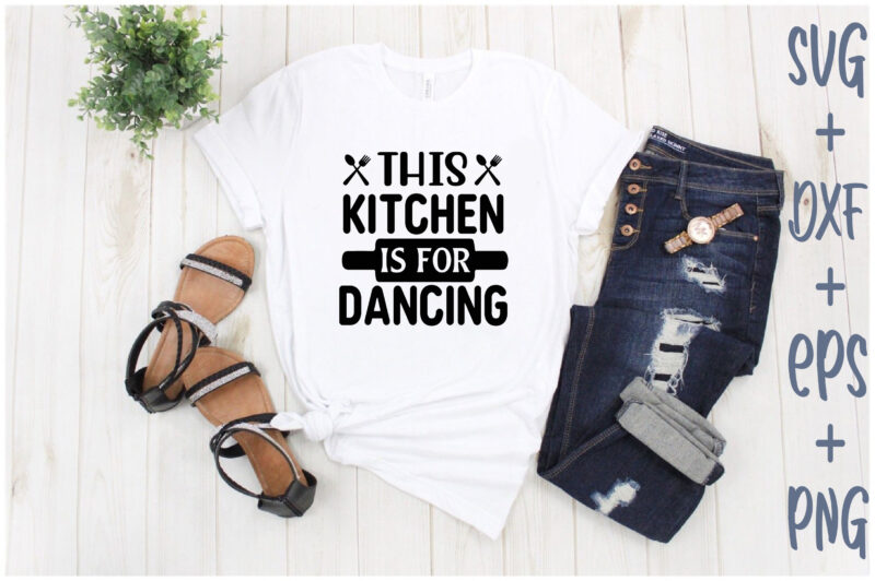 This kitchen is for dancing