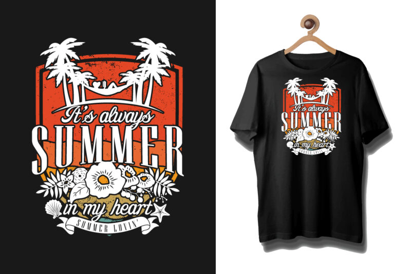 Summer vacation t shirt design bundle, Retro t shirt, Retro vintage t shirt, Retro typography t shirt, Vintage summer t shirt bundle,