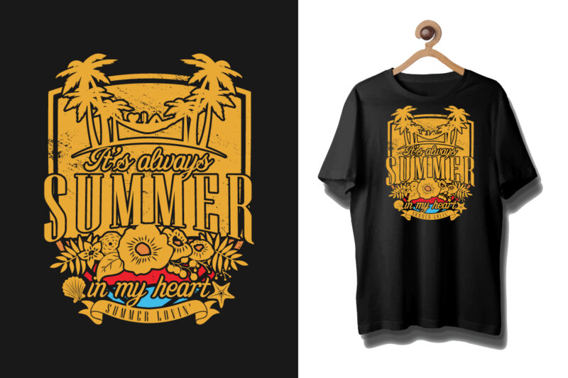 Summer vacation t shirt design bundle, Retro t shirt, Retro vintage t shirt, Retro typography t shirt, Vintage summer t shirt bundle,