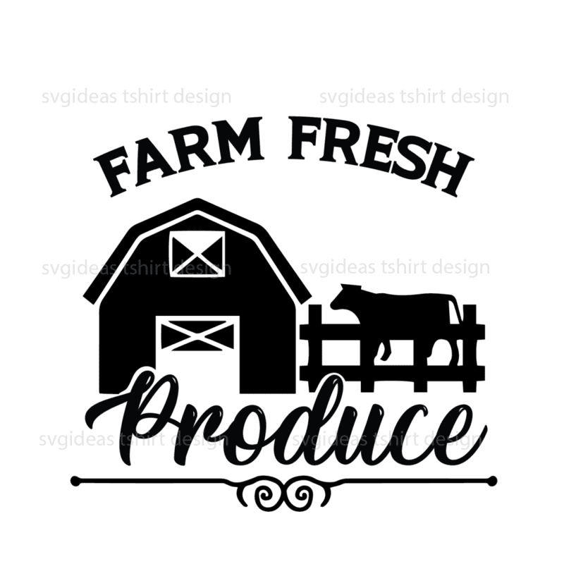 Farmhouse Quotes Gift, Farm Fresh Produce Diy Crafts Svg Files For ...