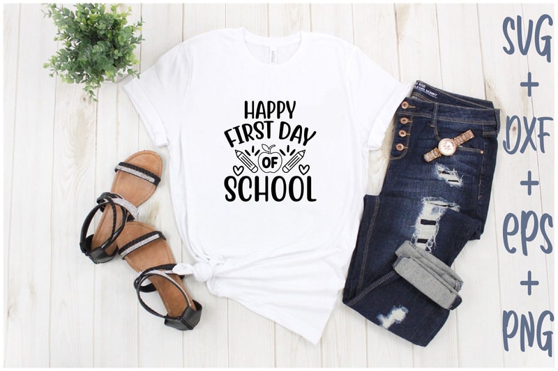 happy first day of school - Buy t-shirt designs