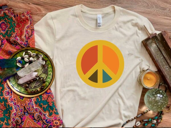 Hippie sign gift diy crafts svg files for cricut, silhouette sublimation files graphic t shirt