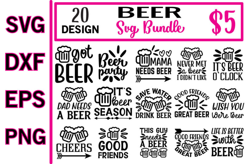 beer svg bundle