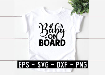 Baby SVG T shirt Design Template