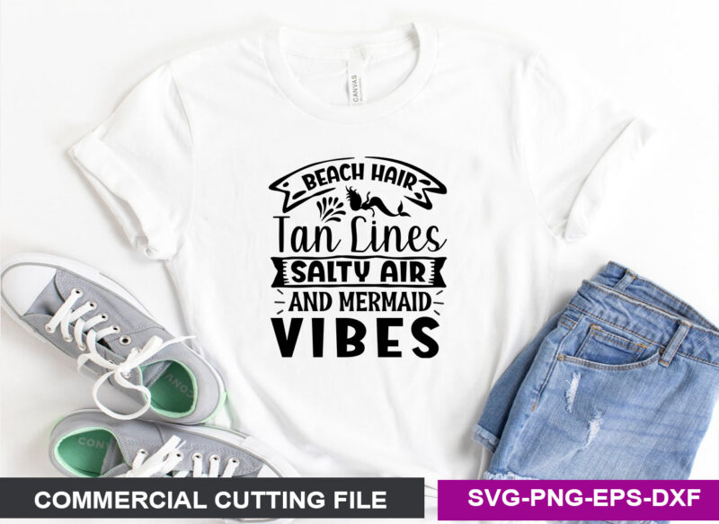 Mermaid SVG T shirt Design Bundle