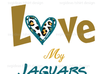 Jacksonville Jaguars NFL Football Lover Diy Crafts Svg Files For Cricut vector clipart