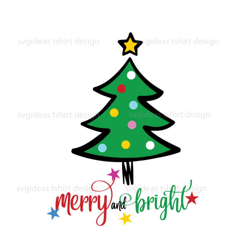 Merry Christmas and bright, Christmas Tree With Star On Top Diy Crafts ...