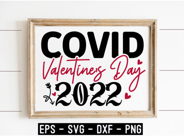 Pandemic valentine svg design template