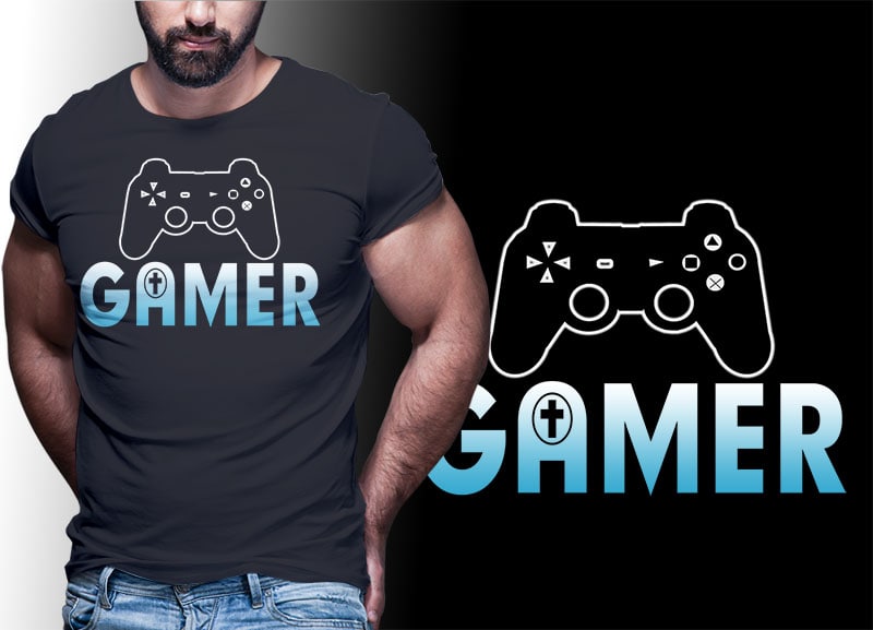 103 GAMER Gaming Tshirt best of gamer 2021 designs bundle editable PSD ...