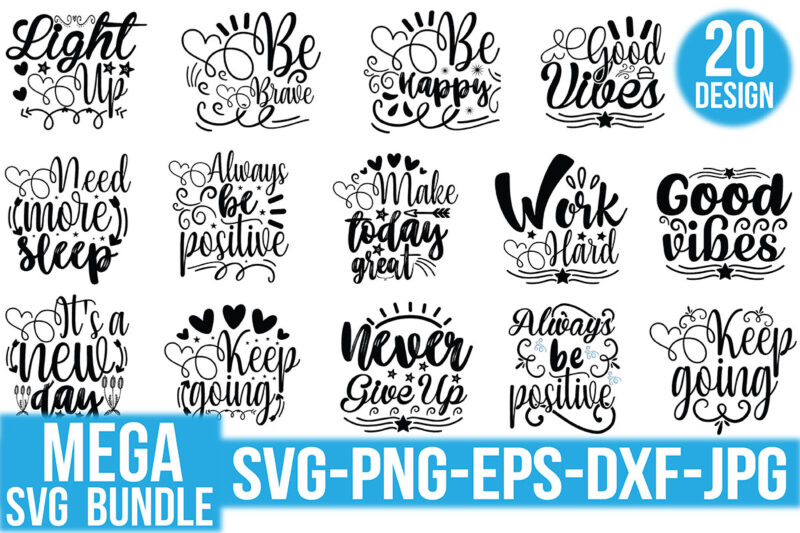 Mega Svg Design Bundle