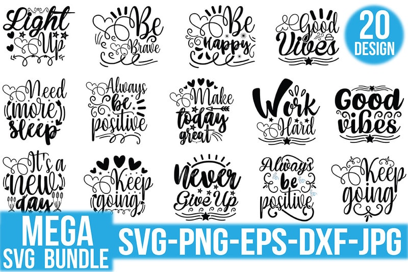 Mega Svg Design Bundle - Buy t-shirt designs