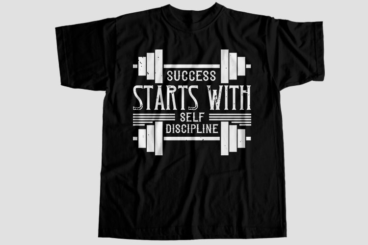 Gym, 23 Editable Best Selling Gym T-Shirt Designs Bundle for Commercial Use