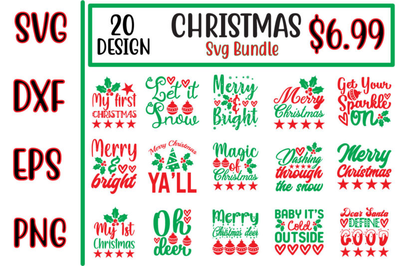 Christmas svg bundle