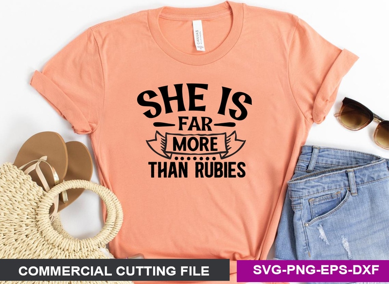 She Is Far More Precious Than Rubies Svg Buy T Shirt Designs