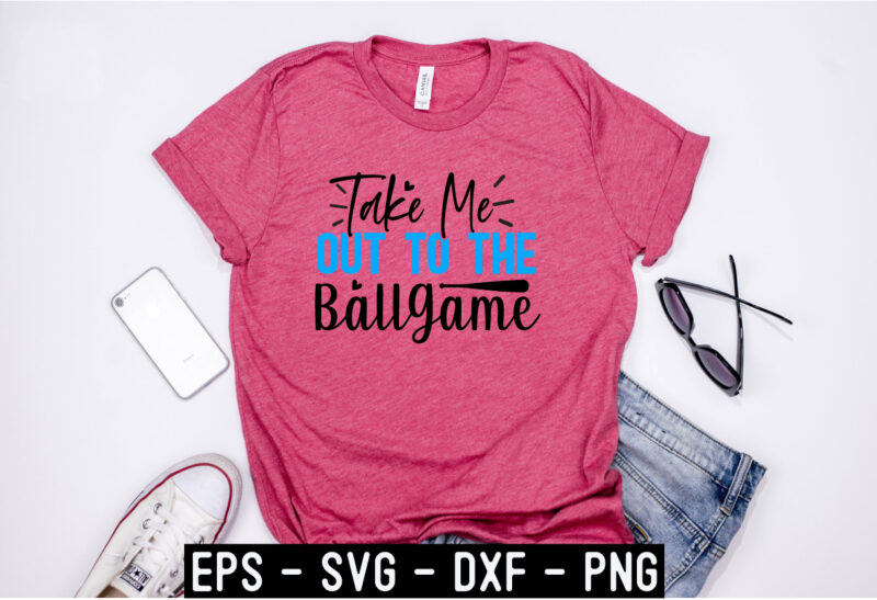 Baseball SVG T shirt Design bundle