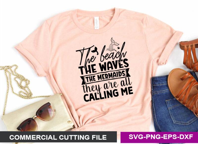 Mermaid SVG T shirt Design Bundle