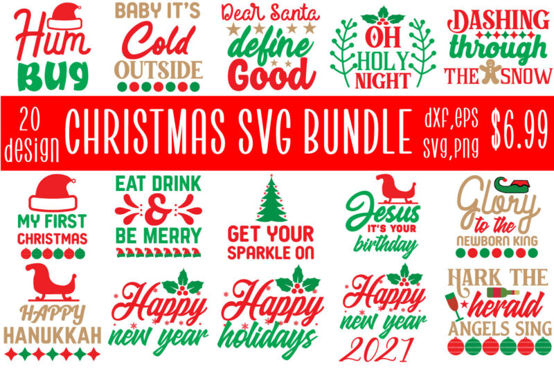 Christmas svg bundle