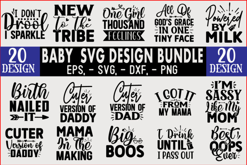 Baby born SVG T shirt Design Bundle