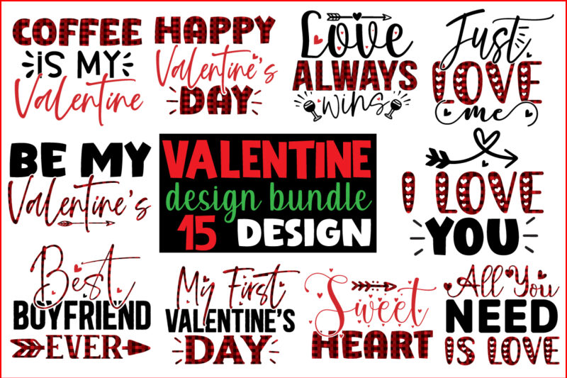 Valentine Day Sublimation Bundle