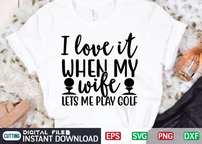 golf svg bundle t shirt design template