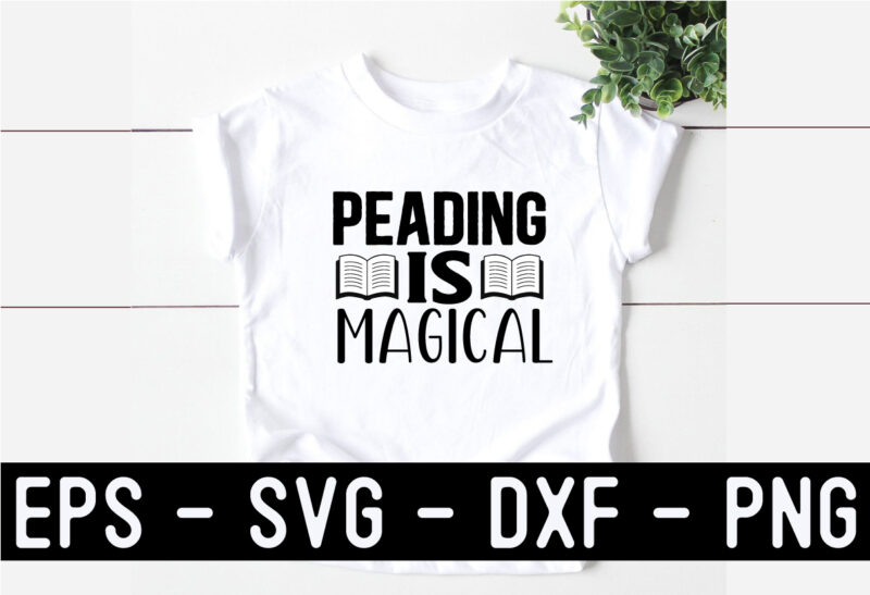 Reading SVG T shirt Design Bundle