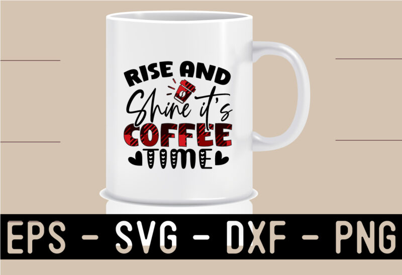 Coffee Mug sublimation Design template