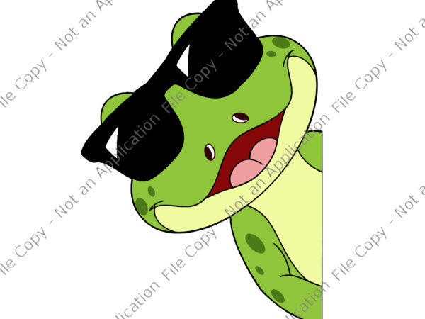 Baby Frog Cute Animal Gamer PNG & SVG Design For T-Shirts