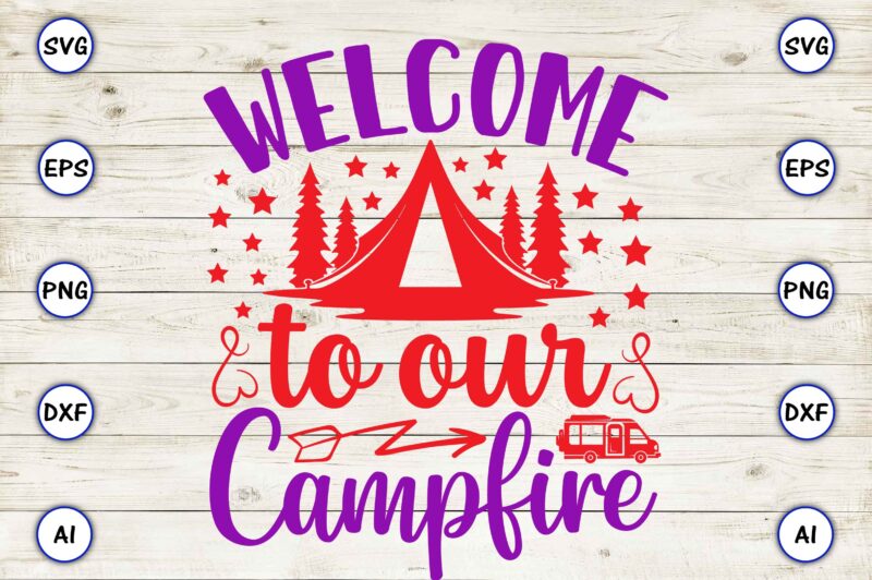 Welcome to our campfire PNG & SVG vector for print-ready t-shirts design