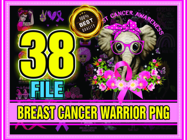 1 combo 38 png breast cancer warrior, strong black girl png, breast cancer awareness mockup, pink ribbon sign, printable, instant download 880290315