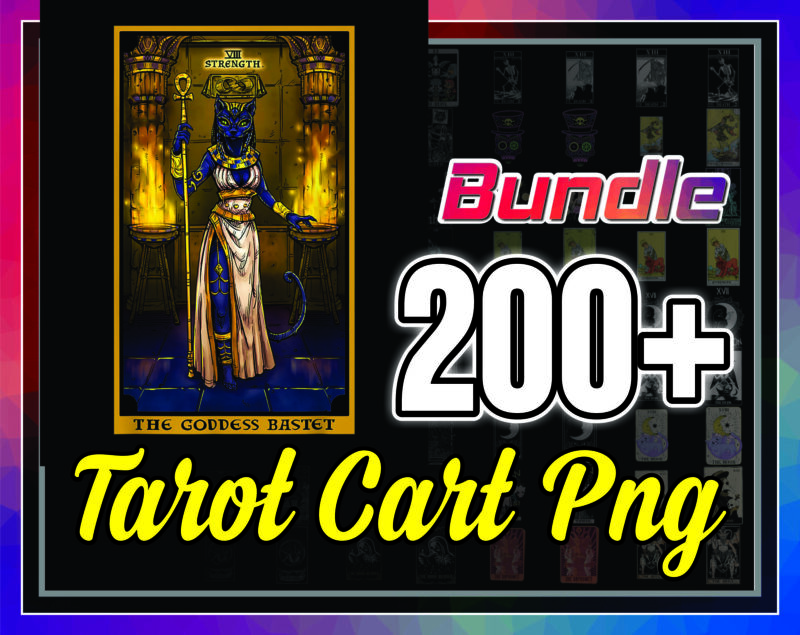 200+ Tarot Cart PNG Bundle, Tarot Art PNG For Cricut, Magical Tarot Cart, Files For Cricut, Tarot Vecto, Digital Download, Instant Download 1035911131