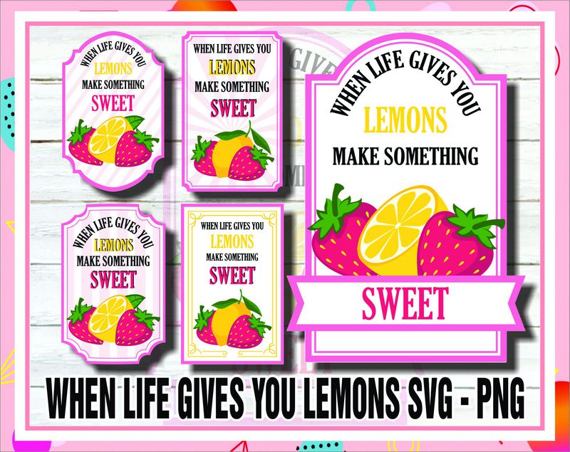 1 When Life Gives You Lemons Svg Png Lemonade Png Svg When Life