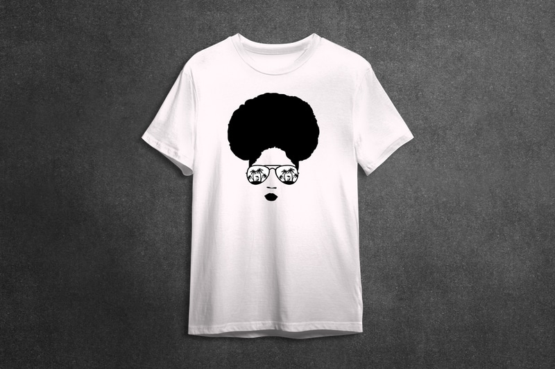 Black Girl Art Gift Idea For Afro Girls Diy Crafts Svg Files For Cricut ...