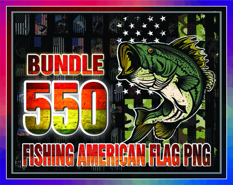 Combo 550 Fishing American Flag PNG, USA Bass png, Fishing Papa, Go Fishing, Fathers Day, 4th of July PNG, Fisherman Independence Day 1005891230