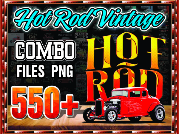 1 combo 550 hot rod vintage png bundle, classic car vintage hot rod, american car, old vehicle png, digital download 1000436301