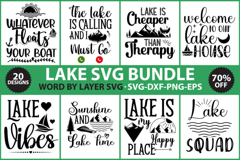 LAKE SVG BUNDLE, Love Lake, Love Lake Svg, Lake Rules Svg, Salty Lake Svg, At The Lake, Lake, Lake Svg, Camping Bucket,Lake Sign Svg, Lake Cut file, Lake SVG Design,Lake