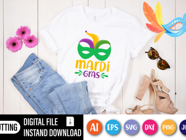 Mardi gras t shirt, happy mardi gras shirt print template, typography design for shirt mug iron phone case