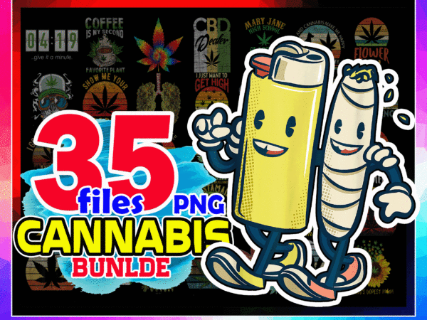 1a 35 designs cannabis png bundle, weed bundle png, dope bundle, smoke weed png, retro design weed cannabis png, vintage retro marijuana leaves 983052162