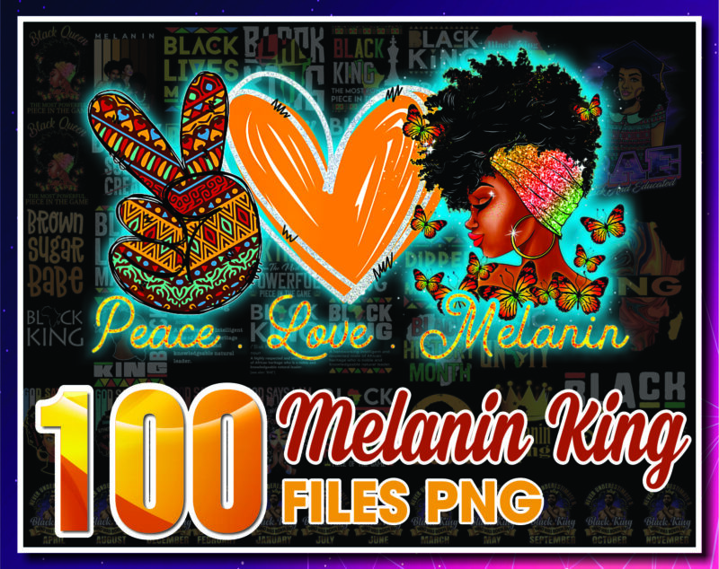 Bundle 100 Melanin King Png, Educated Black King Png, Black King Definition Png, Black Father Matter Support Black Dad Png, Digital Downlad 990964723