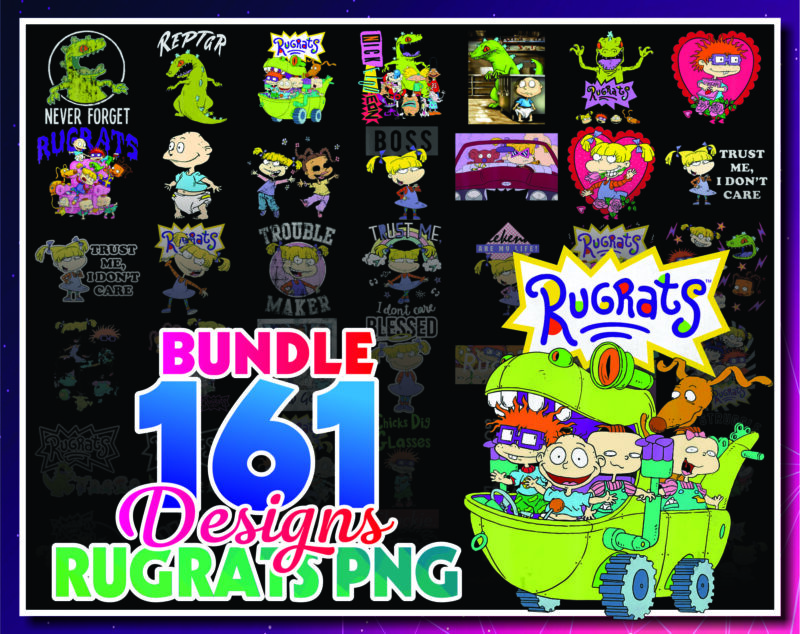 Combo 161 Rugrats png Bundle, Rugrats Friends, Tommy Chuckie Finster, Nickelodeon, Tumbler, Decal, Sublimation Rugrats, Digital download 1006831737