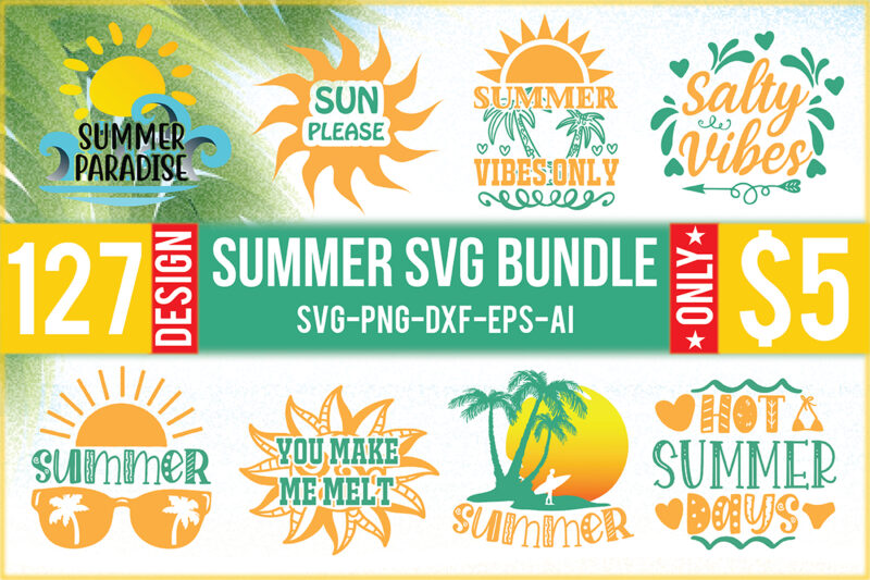 Summer Svg Bundle