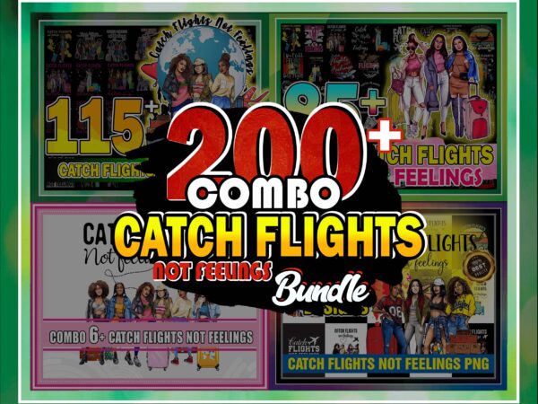 1 combo 200+ catch flights png bundle, african american women png, black queen png, black women png, black women strong png, instant download cb1009603632